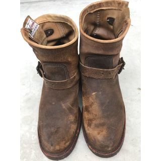 チペワ(CHIPPEWA)の★ チペワ エンジニアブーツ 茶色スエード(ブーツ)