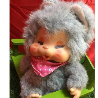 昭和レトロ レアぬいぐるみ ニャーミー 灰色猫ネンネン コレクター