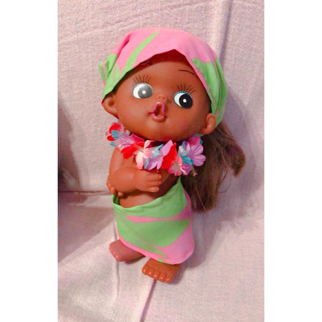アロハ ハワイアン 人形  ハンドメイドのぬいぐるみ/人形(ぬいぐるみ)の商品写真