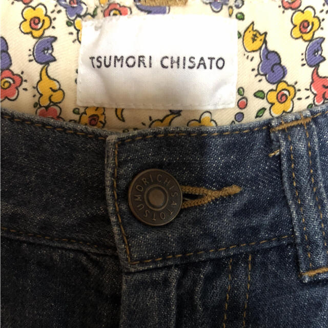 TSUMORI CHISATO(ツモリチサト)の《希少‼︎》★「USED」TSUMORI CHISATO デニムスカートです‼︎ レディースのスカート(ひざ丈スカート)の商品写真