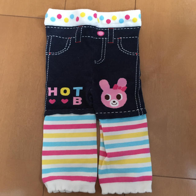 HOT BISCUITS(ホットビスケッツ)のミキハウス☆スパッツ キッズ/ベビー/マタニティのキッズ服女の子用(90cm~)(その他)の商品写真