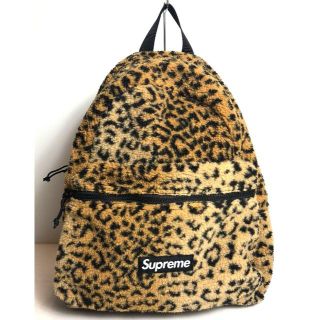 シュプリーム(Supreme)の未使用品◆正規品◆17AW◆シュプリーム バックパック リュック レオパード(バッグパック/リュック)