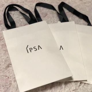 イプサ(IPSA)のイプサ IPSA 紙袋 3個セット 小  ショッパー ショップ袋(ショップ袋)