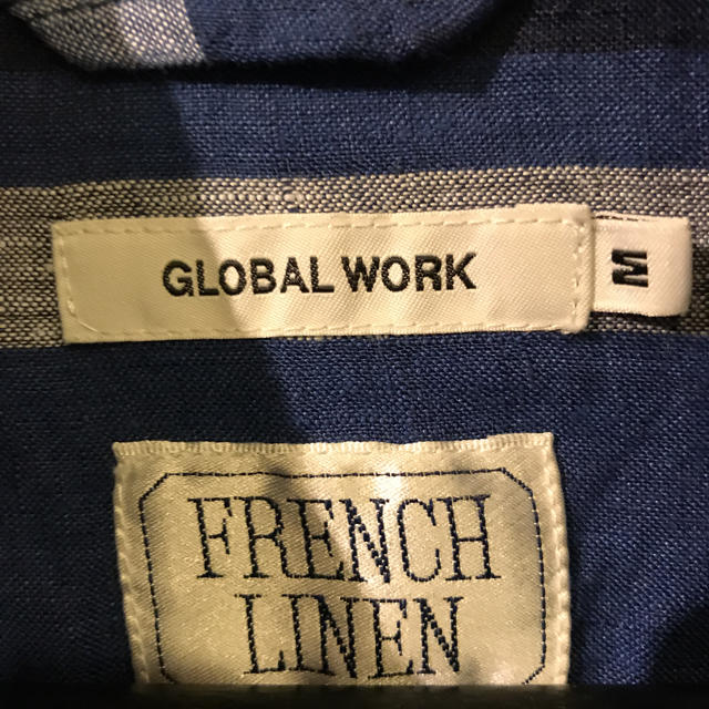 GLOBAL WORK(グローバルワーク)のGLOBAL WORK リネンシャツ メンズのトップス(シャツ)の商品写真