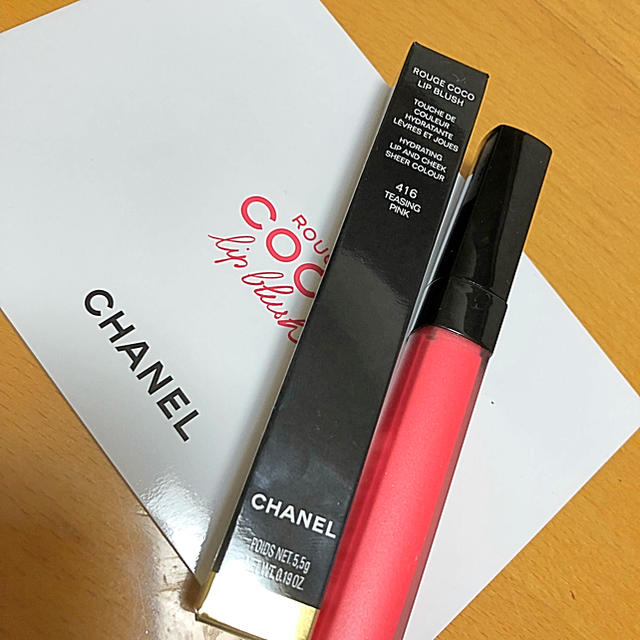 CHANEL(シャネル)のCHANELルージュココブラッシュ416新発売 コスメ/美容のベースメイク/化粧品(口紅)の商品写真