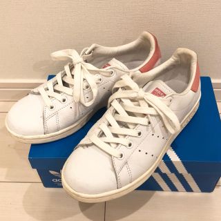 アディダス(adidas)のスタンスミス ホワイト×ピンク(スニーカー)