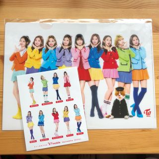 ✨サナヨン様専用✨【非売品★送料込】TWICE クリアファイル&ステッカー(アイドルグッズ)