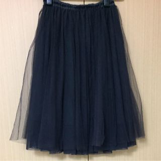 トッコ(tocco)のチュールスカート(ひざ丈スカート)