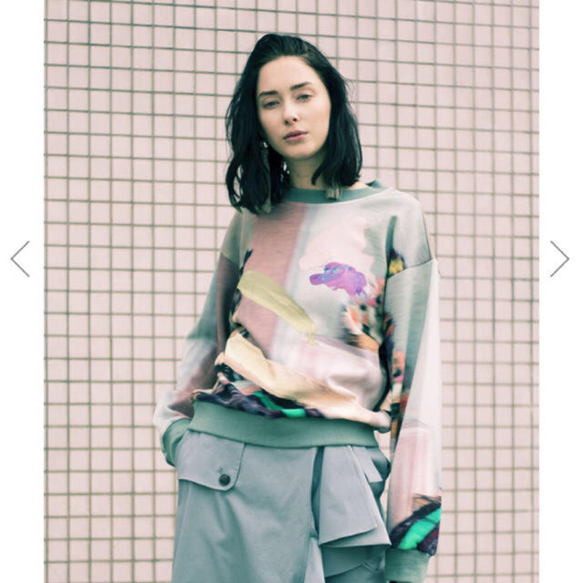 Ameri VINTAGE - ☆Ameri☆ EMILIA PAINT SWEAT TOP の通販 by アッチ ...