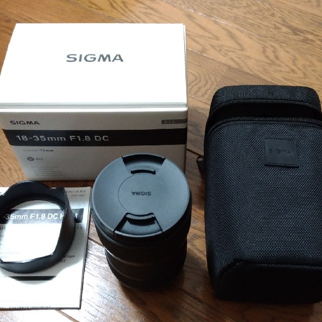 SIGMA(シグマ)のsigma 18-35mm f1.8 dc hsm ニコン用 スマホ/家電/カメラのカメラ(レンズ(ズーム))の商品写真