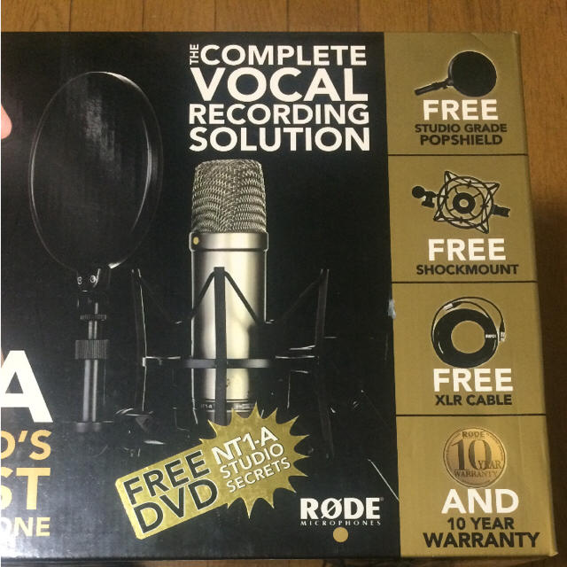 NT1-A RODEコンデンサーマイク マイク NT1-A RODEコンデンサーマイク マイク