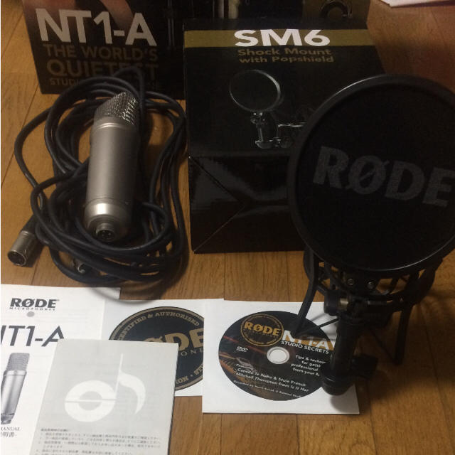 NT1-A RODEコンデンサーマイク 楽器のレコーディング/PA機器(マイク)の商品写真