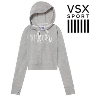 ヴィクトリアズシークレット(Victoria's Secret)の[テゴ様専用♡]VSショート丈フディー(グレー)(トレーナー/スウェット)