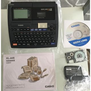 カシオ(CASIO)のKL-A45 CASIO ネームランド　ラベルプリンター(オフィス用品一般)