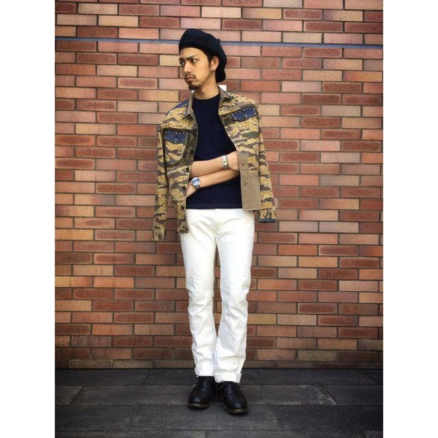 schott(ショット)のschott ショット white denim pants ホワイトデニム 新品 メンズのパンツ(デニム/ジーンズ)の商品写真