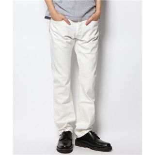 ショット(schott)のschott ショット white denim pants ホワイトデニム 新品(デニム/ジーンズ)