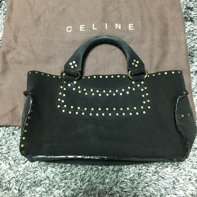 CELINE スエード ブギーバッグレディース