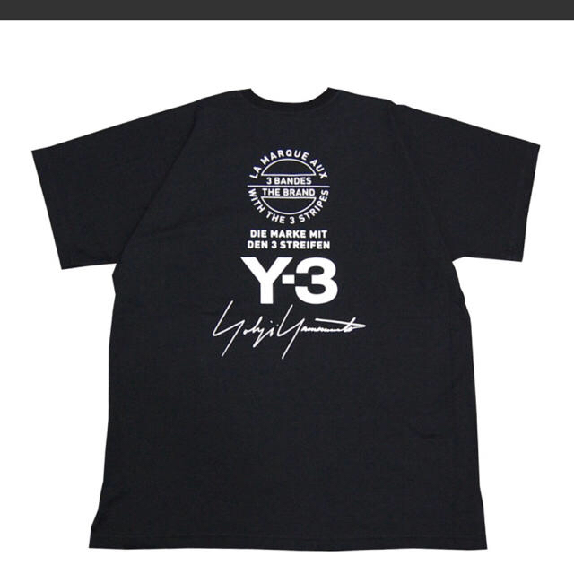 Y-3(ワイスリー)のY-3 Tシャツ 18ss ブラック Mサイズ メンズのトップス(Tシャツ/カットソー(半袖/袖なし))の商品写真