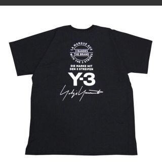 ワイスリー(Y-3)のY-3 Tシャツ 18ss ブラック Mサイズ(Tシャツ/カットソー(半袖/袖なし))