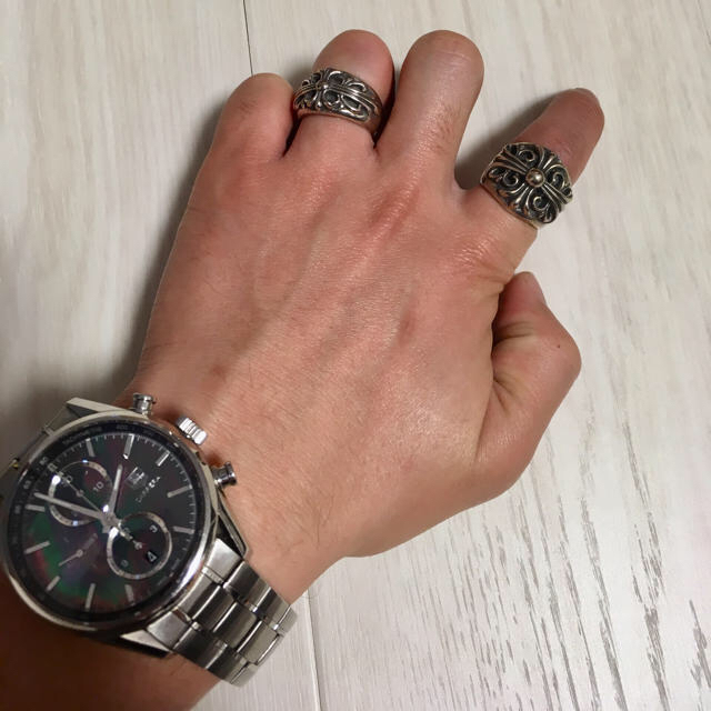 Chrome Hearts(クロムハーツ)の超お得 Chrome Hearts クロムハーツ リング 2点セット インボイス メンズのアクセサリー(リング(指輪))の商品写真