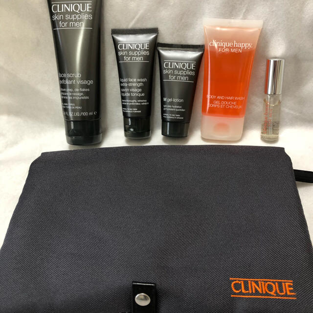 CLINIQUE(クリニーク)のmen's face scrub set クリニークのメンズ スクラブ セット コスメ/美容のボディケア(ボディスクラブ)の商品写真