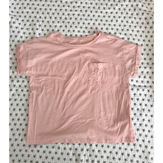 コーエン(coen)のcoen スラブポケットTシャツ ピンク クルーネック(Tシャツ(半袖/袖なし))