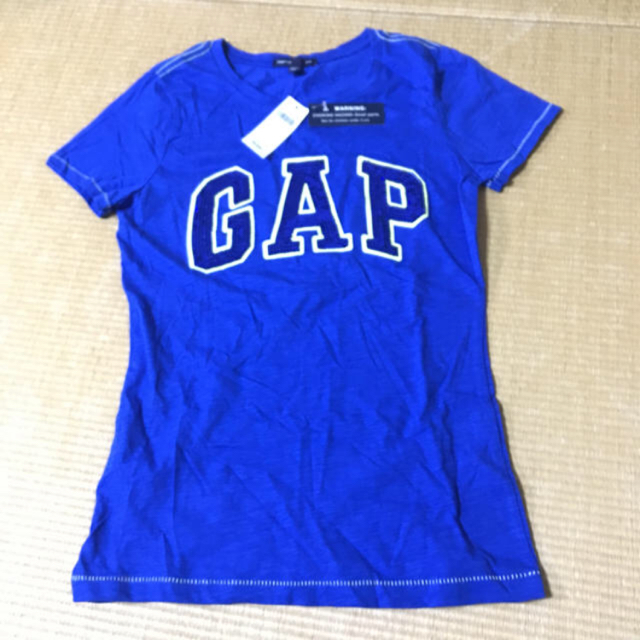 GAP Kids(ギャップキッズ)のnakonako様専用　　GAP   長袖ブルー半袖二枚セット キッズ/ベビー/マタニティのキッズ服女の子用(90cm~)(Tシャツ/カットソー)の商品写真