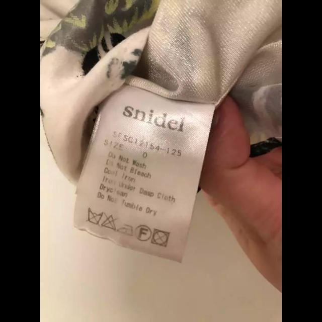 SNIDEL(スナイデル)の値下げ‼︎ snidelミニスカート レディースのスカート(ミニスカート)の商品写真