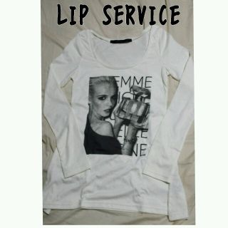 リップサービス(LIP SERVICE)のリップサービス♡ロンＴ(カットソー(長袖/七分))