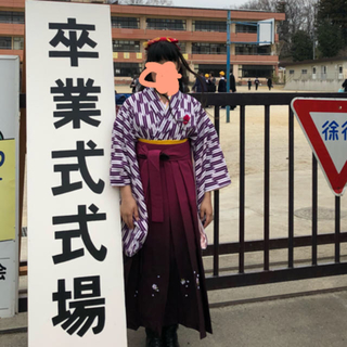 卒業式袴セット(着物)