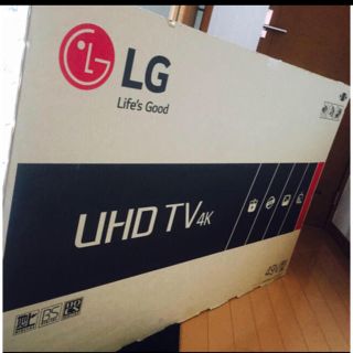 エルジーエレクトロニクス(LG Electronics)の♪ LG 4K TV UHD 49インチ 49UH6100 美品 (テレビ)