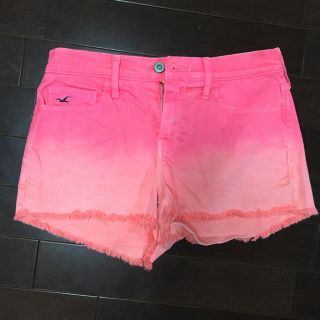 ホリスター(Hollister)の新品 ホリスター HOLLISTER ショートパンツ ピンク 25インチ(ショートパンツ)