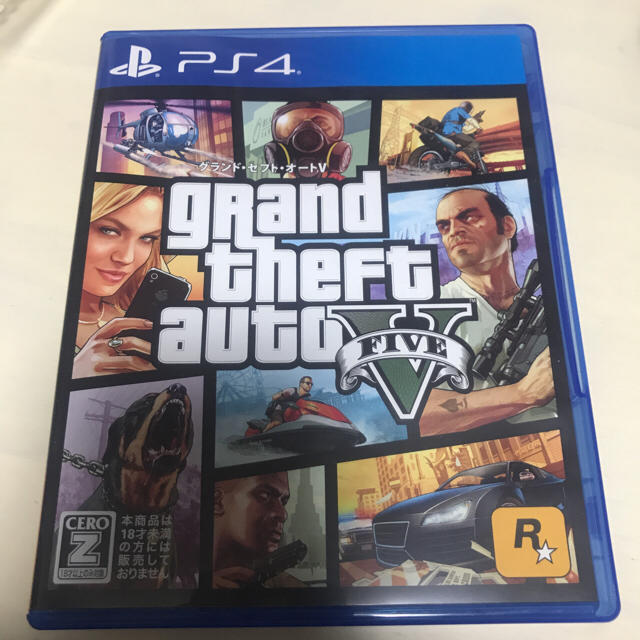 PlayStation4(プレイステーション4)のGTA5 エンタメ/ホビーのゲームソフト/ゲーム機本体(家庭用ゲームソフト)の商品写真