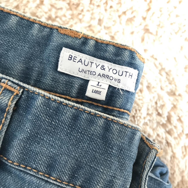 BEAUTY&YOUTH UNITED ARROWS(ビューティアンドユースユナイテッドアローズ)のbeauty&youth web限定 デニムテーパードパンツ レディースのパンツ(デニム/ジーンズ)の商品写真