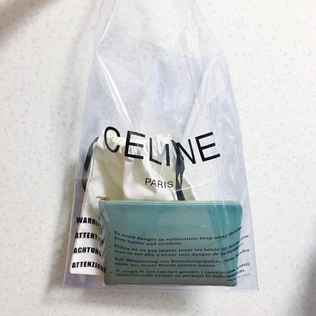 celine セリーヌ セラドン ソロクラッチポーチ