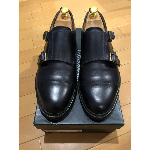 Paraboot(パラブーツ)のParaboot William パラブーツ ウィリアム ネイビー サイズ7 メンズの靴/シューズ(ドレス/ビジネス)の商品写真