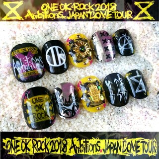 ONE OK ROCK♡ネイル コスメ/美容のネイル(つけ爪/ネイルチップ)の商品写真