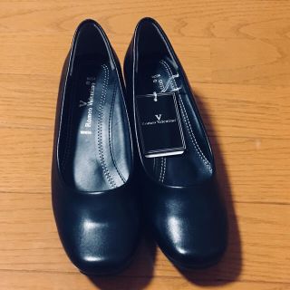 パンプス（黒）21.5㎝ 3E(ハイヒール/パンプス)