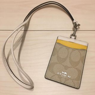 コーチ(COACH)の☆うさぎきゅるみさま専用☆【新品】COACH カードホルダー(パスケース/IDカードホルダー)