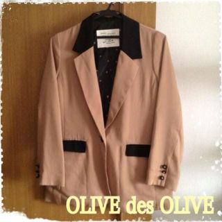 オリーブデオリーブ(OLIVEdesOLIVE)のOLIVEdesOLIVEのジャケット♡(テーラードジャケット)