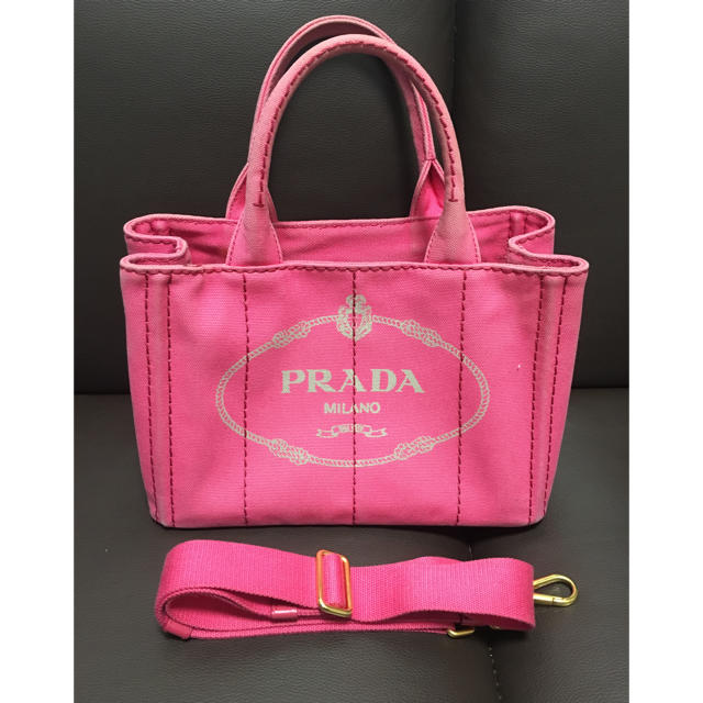 プラダ　PRADA  カナパ  ミニトートバッグ   ミニハンド　Sサイズ