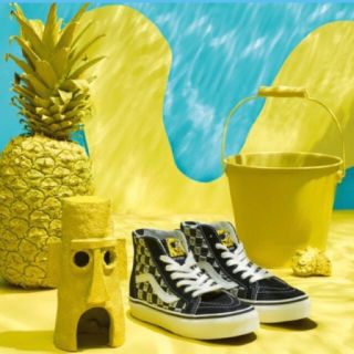 バンズボルト(VANS VAULT)のVANS VAULT SPONGE BOB SK8-HI  スポンジボブ(スニーカー)