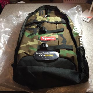 Supreme Backpack 14SS バックパック 迷彩 タグ有り