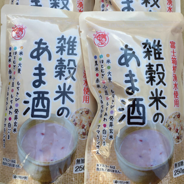 送料込⭐️4袋 雑穀米 の あま酒 合計2リットル分作れます♪ 甘酒 食品/飲料/酒の飲料(その他)の商品写真