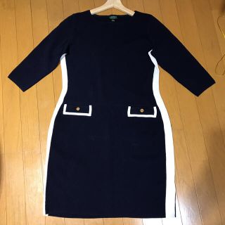 ラルフローレン(Ralph Lauren)のラルフニットワンピース(ひざ丈ワンピース)