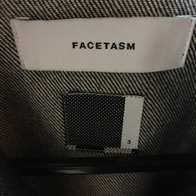 FACETASM(ファセッタズム)のファセッタズム  リブデニムジャケット メンズのジャケット/アウター(Gジャン/デニムジャケット)の商品写真