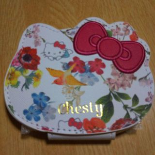 チェスティ(Chesty)の美人百花　4月号　付録　　　　Chesty×Hello Kitty　　　ミラー(ファッション)