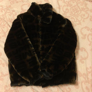 シュプリーム(Supreme)の【新品】18SS faux fur repeater bomber jacket(その他)