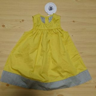 プチバトー(PETIT BATEAU)の新品 プチバトー ワンピース12m(ワンピース)