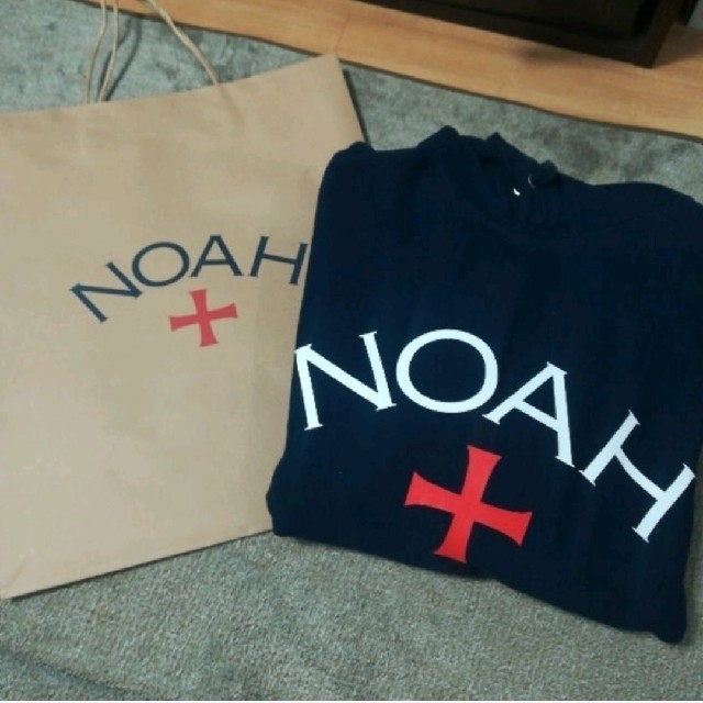 NOAH ノア　ロゴフーディー　パーカー　M